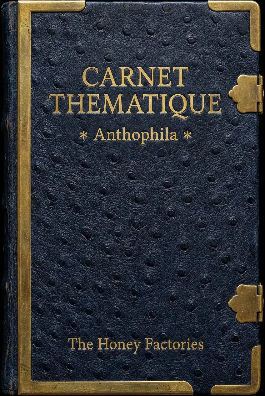 Couverture du Carnet Anthophila