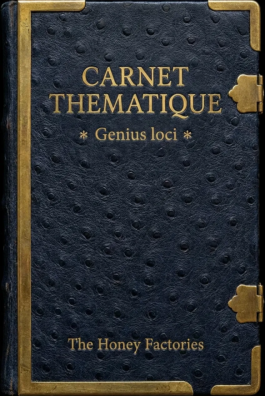 Couverture du Carnet Genius loci